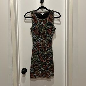 Mini floral dress
